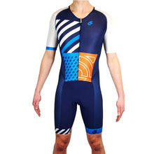 Load image into Gallery viewer, APEX Aero Lite Short Sleeve Tri Suit