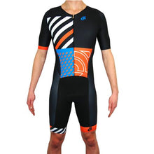 Load image into Gallery viewer, PERFORMANCE Aero Short Sleeve Tri Suit