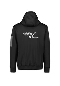 Achilles NZ - Unisex Water Resistant Hoodie Black
