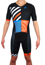 Load image into Gallery viewer, PERFORMANCE Aero Short Sleeve Tri Suit