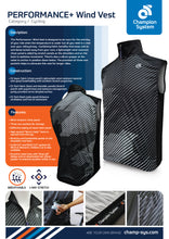 Load image into Gallery viewer, Performance+ Wind Vest